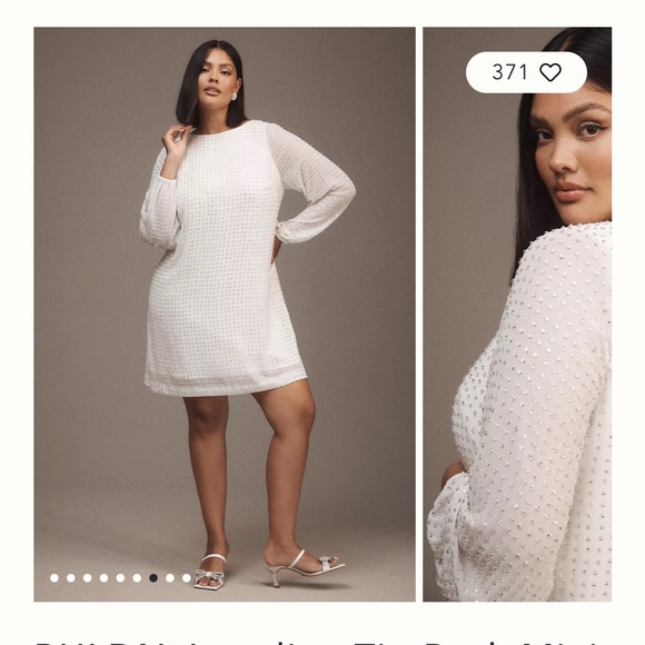 BHLDN Angeline Tie-Back Mini Dress (NWT) - Picture 9 of 10